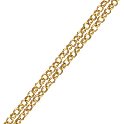 Chrome Hearts 22k Neckchain Roll Chain Gold Necklace — view 5
