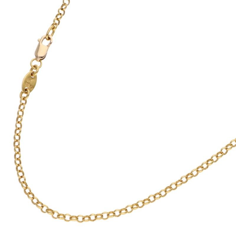 Chrome Hearts 22k Neckchain Roll Chain Gold Necklace
