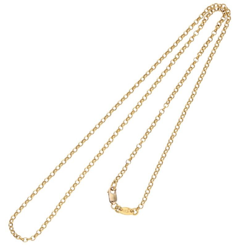 Chrome Hearts 22k Neckchain Roll Chain Gold Necklace — view 2