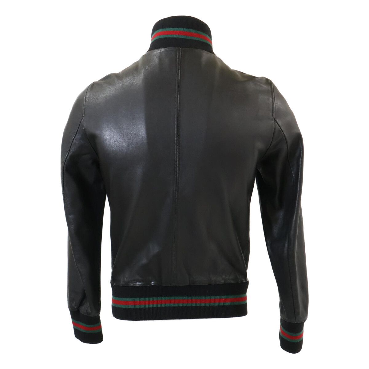 Gucci Era Sherry Line Rib Lambskin Jacket 44 — view 2