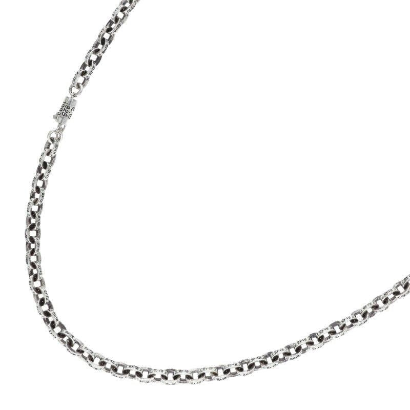 Chrome Hearts Paper Chain 30 Silver Necklace