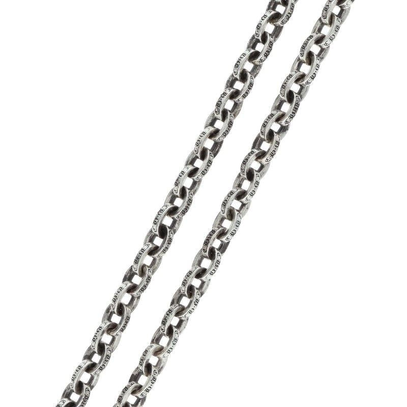 Chrome Hearts Paper Chain 30 Silver Necklace — view 5
