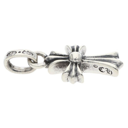 Chrome Hearts Crs Baby Fat Charm Silver Necklace Top — view 4