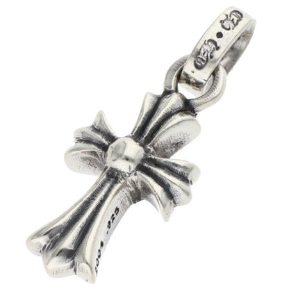 Chrome Hearts Crs Baby Fat Charm Silver Necklace Top — view 2