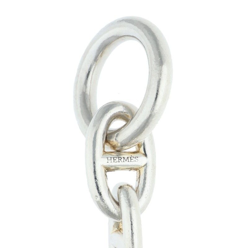 Hermes Chaine D'ancre TGM Silver Bracelet — view 3