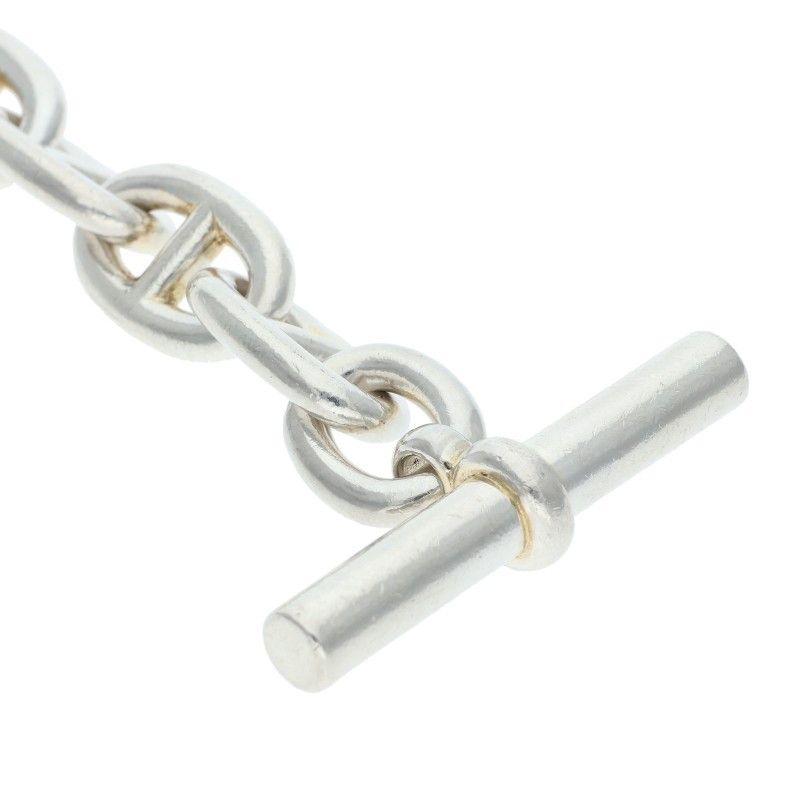 Hermes Chaine D'ancre TGM Silver Bracelet — view 4