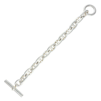 Hermes Chaine D'ancre TGM Silver Bracelet — view 2