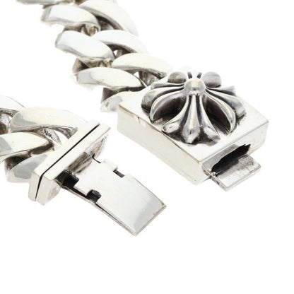 Chrome Hearts Clsc Chx Large Box ID Classic Silver Bracelet — view 4