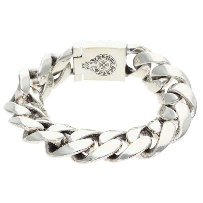 Chrome Hearts Clsc Chx Large Box ID Classic Silver Bracelet — view 2