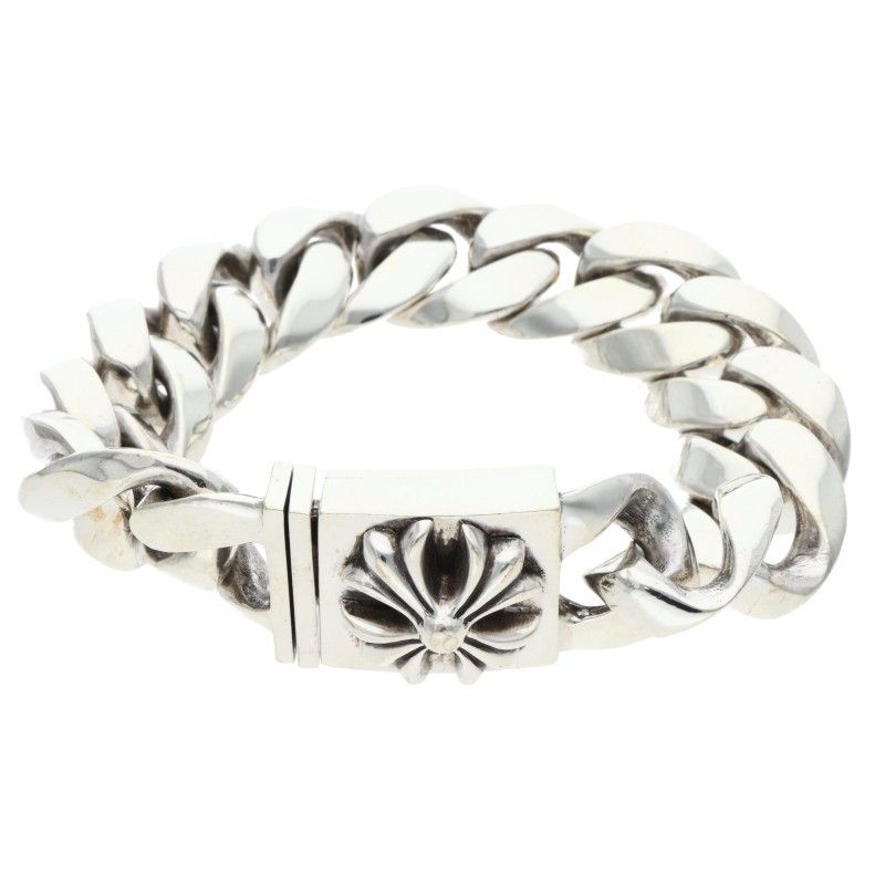 Chrome Hearts Clsc Chx Large Box ID Classic Silver Bracelet