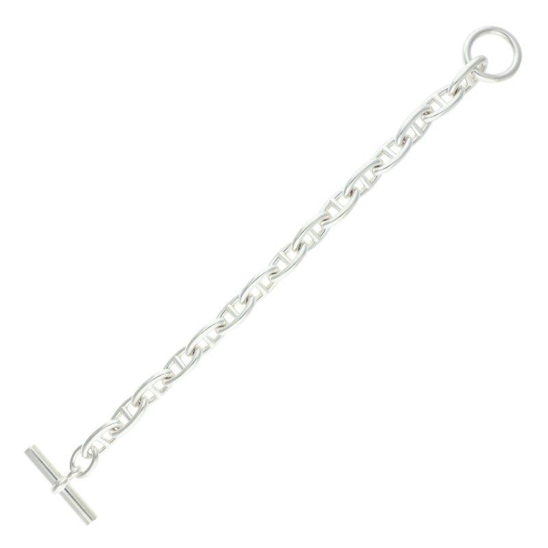 Hermes Chaine D'ancre GM Silver Bracelet — view 2