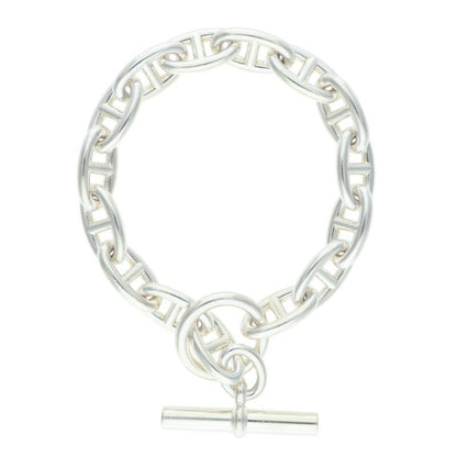 Hermes Chaine D'ancre GM Silver Bracelet