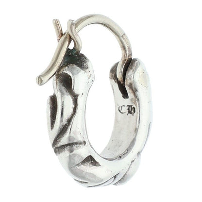 Chrome Hearts Tny Hoop Scrl Thai Nice Kroll Silver Earrings — view 2