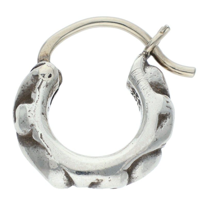 Chrome Hearts Tny Hoop Scrl Thai Nice Kroll Silver Earrings — view 5
