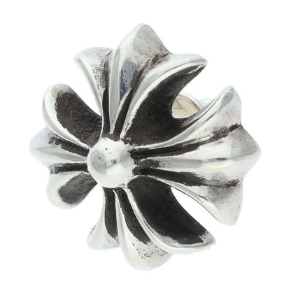 Chrome Hearts Lrg CH Pls Large CH Plus Stud Silver Earrings