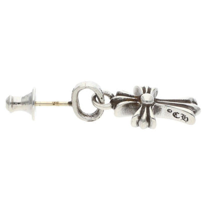 Chrome Hearts Bby Pprchn Baby Fat Drop Silver Earrings — view 3