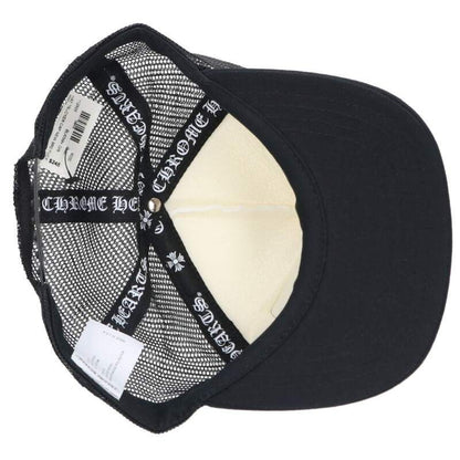 Chrome Hearts Trucker Cap Truck Khaki Cap Fuck Mesh Hat with Patch Cross Ball — view 3