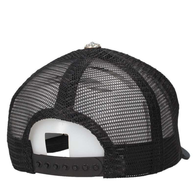 Chrome Hearts Trucker Cap Truck Khaki Cap Malibu Limited CH Mesh Hat with Patch — view 2