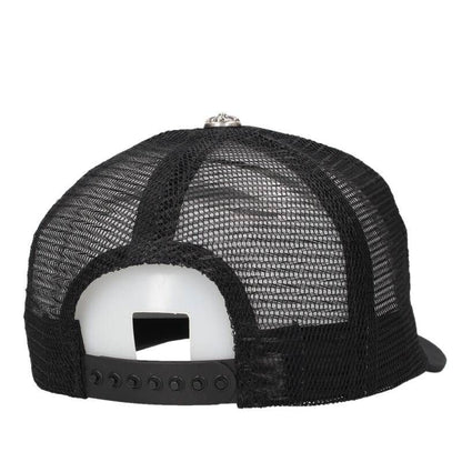 Chrome Hearts Trucker Cap Truck Khaki Cap Nyc Limited CH Patch Cross Ball Mesh — view 2