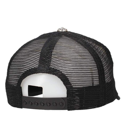 Chrome Hearts Trucker Cap Truck Khaki Cap Fuck Embroidery Logo Hat — view 2