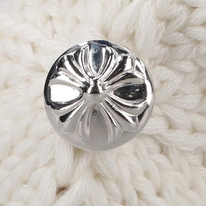 Chrome Hearts Beanie Cash Bead Decoration Cross Patch Cashmi Abbey Knit Hat — view 5