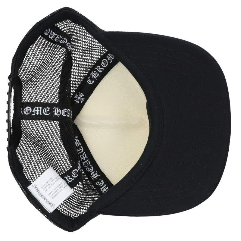 Chrome Hearts Trucker Cap Truck Khaki Cap Fuck Mesh Hat with Patch Cross Ball — view 3
