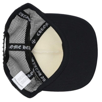 Chrome Hearts Trucker Cap Truck Khaki Cap Fuck Mesh Hat with Patch Cross Ball — view 3
