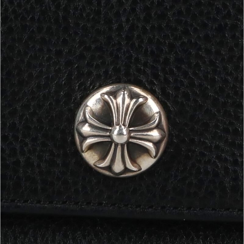 Chrome Hearts Judy Cross Button Leather Wallet — view 5