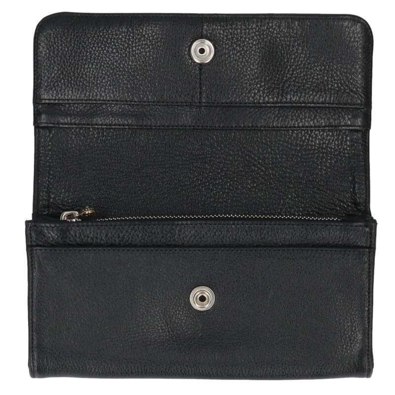 Chrome Hearts Judy Cross Button Leather Wallet — view 4