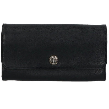 Chrome Hearts Judy Cross Button Leather Wallet