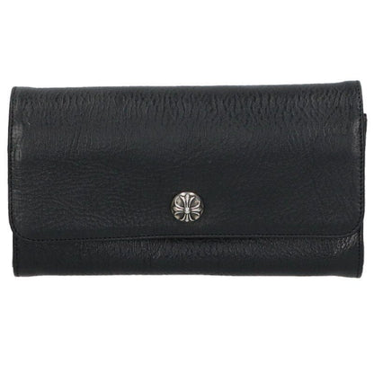 Chrome Hearts Judy Cross Button Leather Wallet