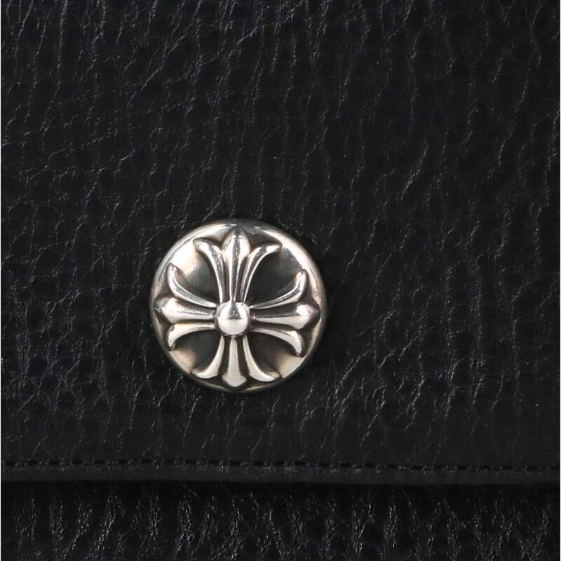 Chrome Hearts Judy Cross Button Leather Wallet — view 5