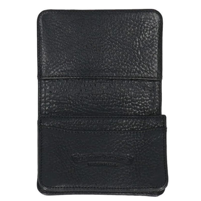 Chrome Hearts Crd Arch Logo Plate 3 Pocket Leather Card Case — view 3