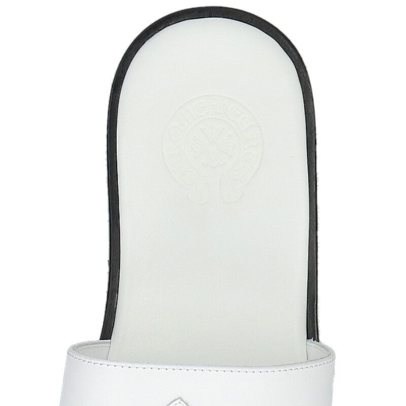 Chrome Hearts CH Slide Leather CH Plus Patch Sandals — view 3