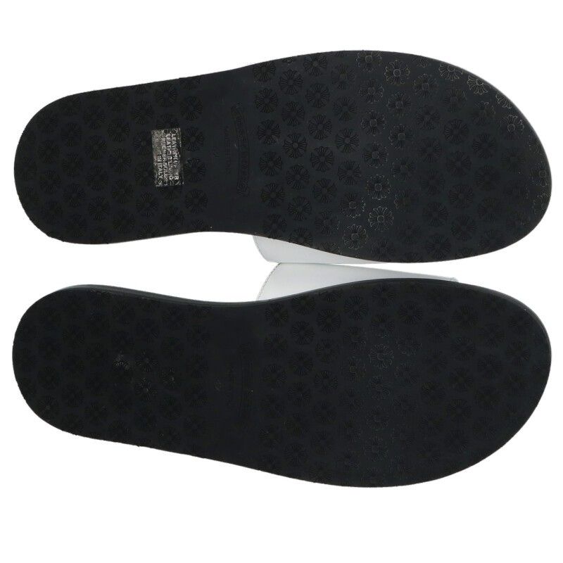 Chrome Hearts CH Slide Leather CH Plus Patch Sandals — view 4