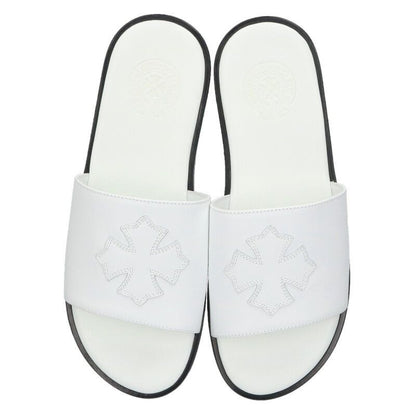 Chrome Hearts CH Slide Leather CH Plus Patch Sandals — view 5