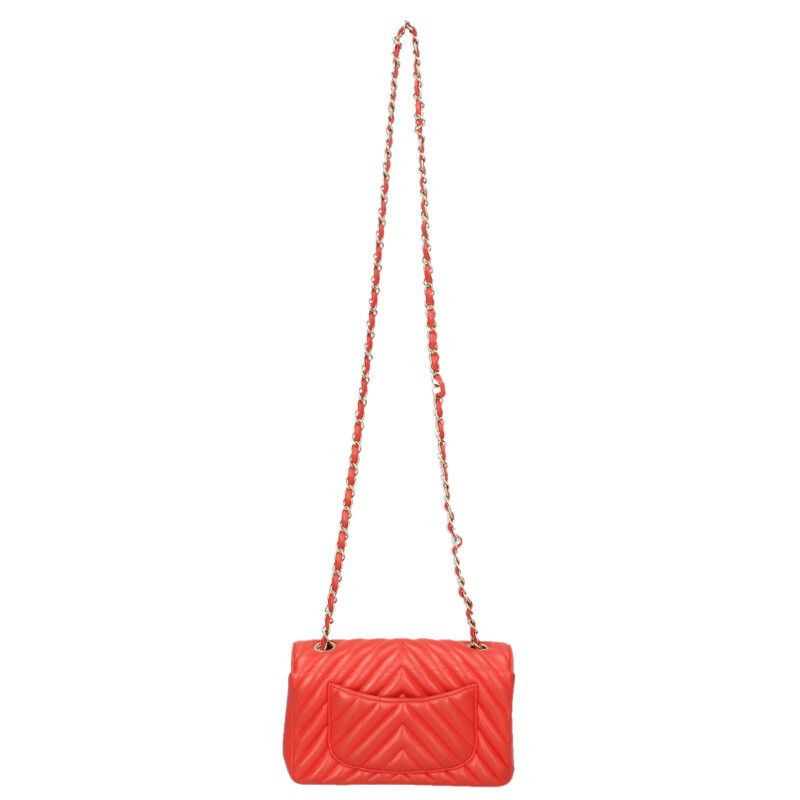 Chanel Blanc Lambskin Chain Shoulder Bag — view 2