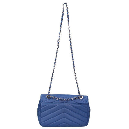 Chanel Chez Blanc Caviar Leather Chain Shoulder Bag — view 2