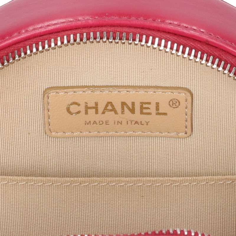 Chanel CC Logo Round Chain Shoulder Bag — view 5