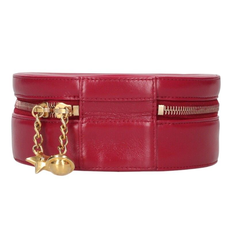 Chanel CC Logo Round Chain Shoulder Bag — view 4