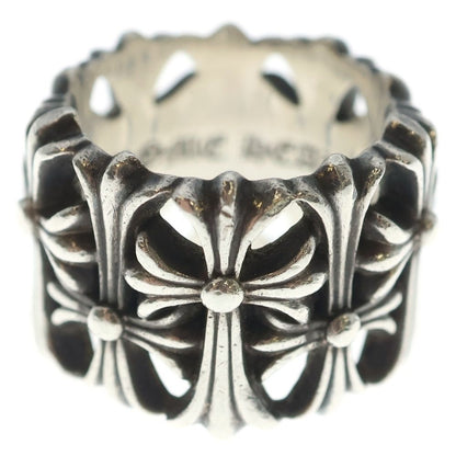 Chrome Hearts Cemetery Black Sling Silver Ring