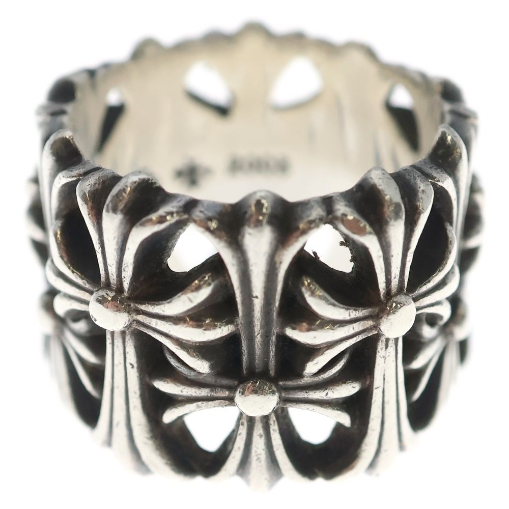 Chrome Hearts Cemetery Black Sling Silver Ring — view 3