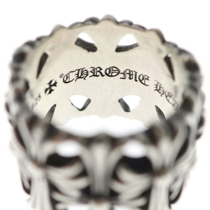 Chrome Hearts Cemetery Black Sling Silver Ring — view 5