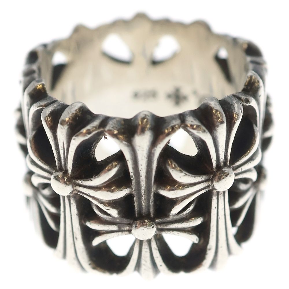 Chrome Hearts Cemetery Black Sling Silver Ring — view 4