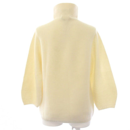 Max Mara Knit Sweater Long Sleeve Wool Cashmere Blend S Ivory — view 3