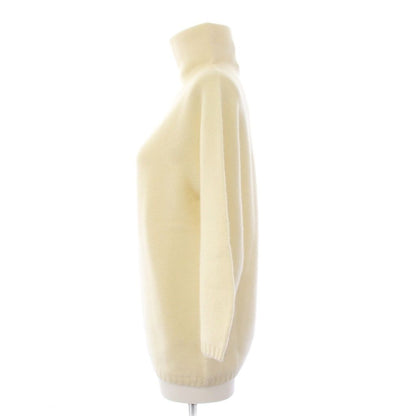 Max Mara Knit Sweater Long Sleeve Wool Cashmere Blend S Ivory — view 2