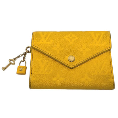Louis Vuitton Trifold Wallet Portefeuille Victorine Monogram Empreinte Leather