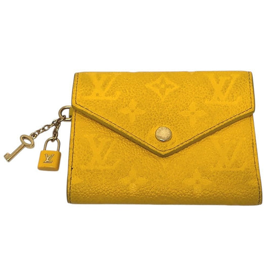 Louis Vuitton Trifold Wallet Portefeuille Victorine Monogram Empreinte Leather