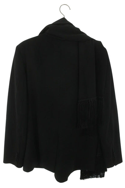 Dior Shawl Docking Single Breasted Leather Jacket 48 — view 2