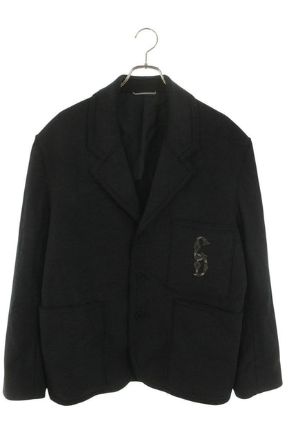 Dior CD Embroidered Wool Blend Interlace Jacket 48